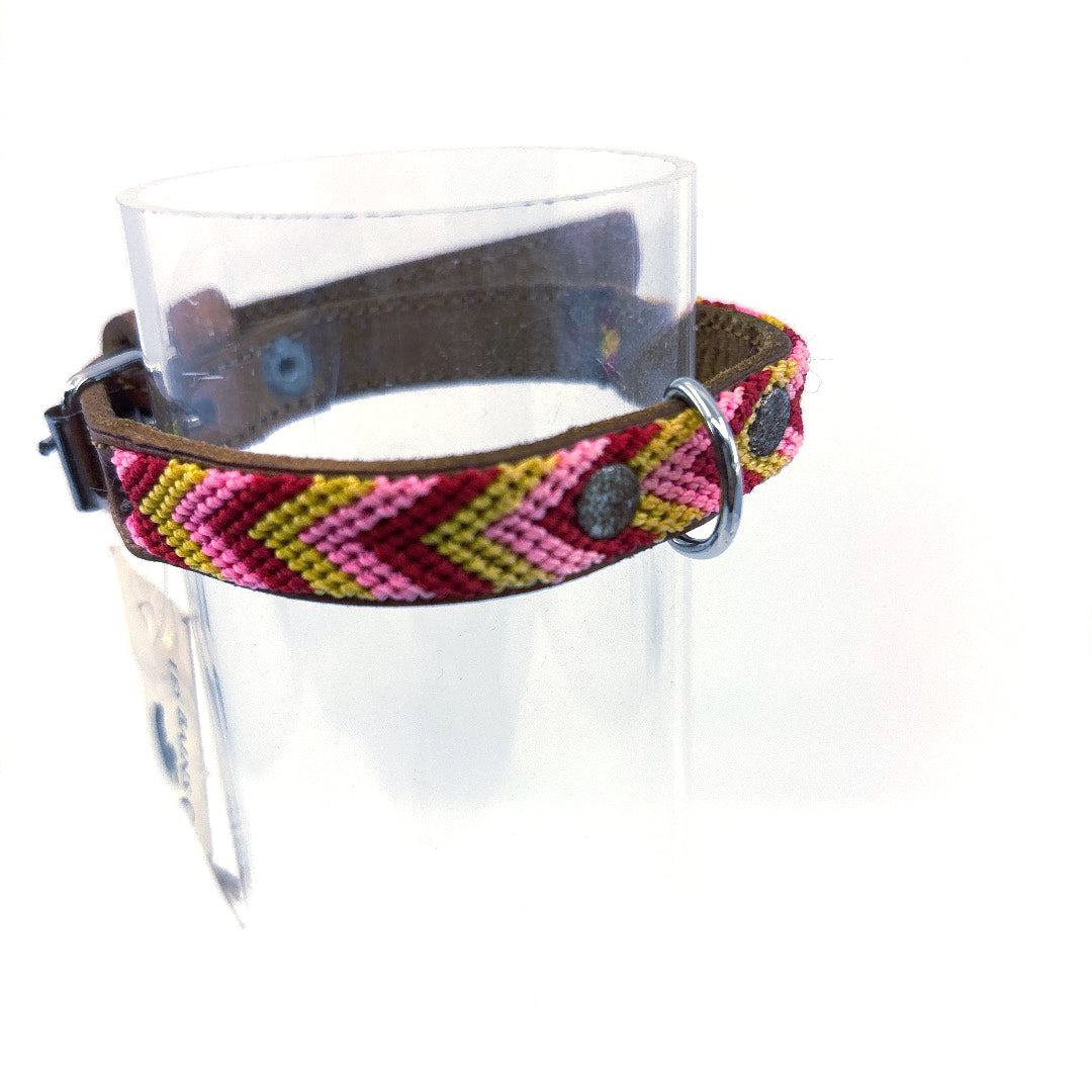 COLLIER MEXICAIN MULTICOLOR TAILLE 28 CM X 1 CM LARGEUR